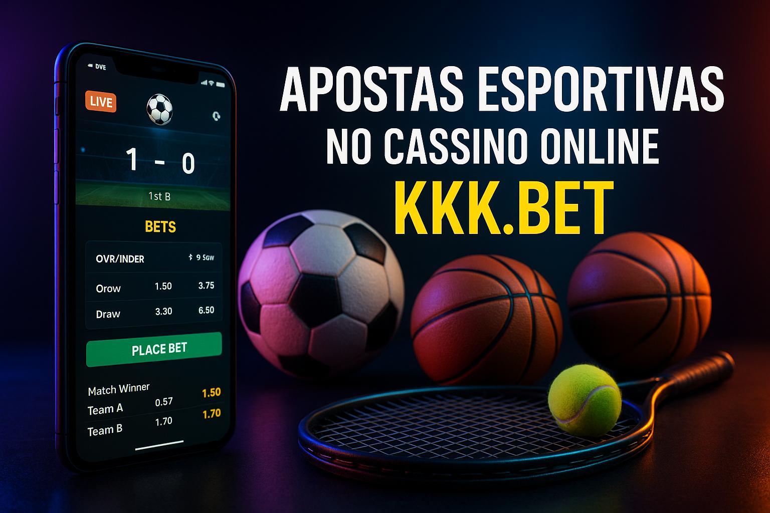 Aposte em apostas esportivas no cassino online KKK.BET